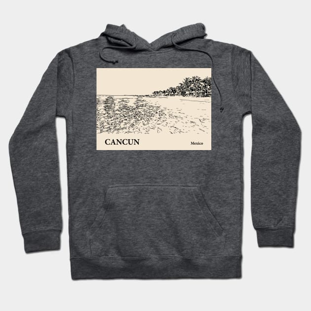 Cancun - Mexico Hoodie by Lakeric